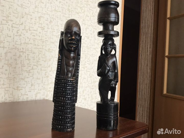 Африканские статуэтки из дерева ручная работа