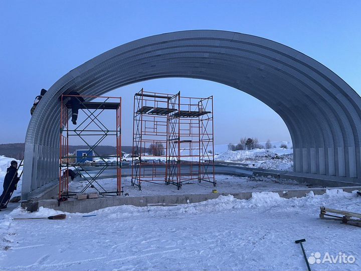 Быстровозводимые здания, ангары разборные, склады