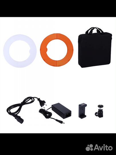 Кольцевая лампа 34 см