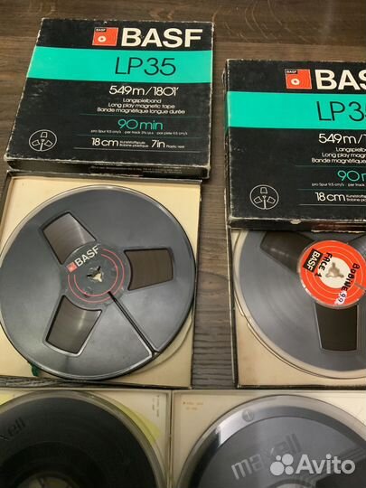 Плёнки для катушечного магнитофона