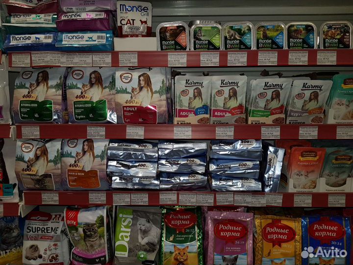 Доставка корма на дом, зоомагазин