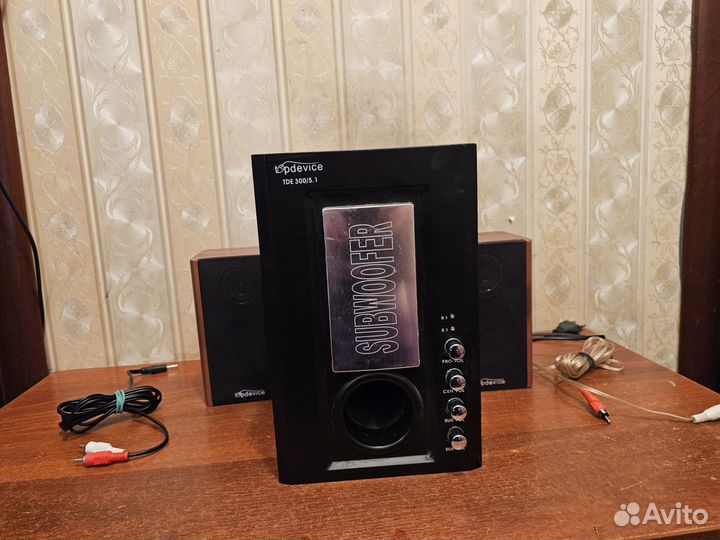 Компьютерные колонки 2.1 TopDevice TDE-300