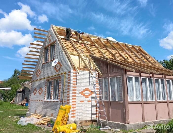 Кровельные работы Монтаж Ремонт Реконструкция крыш