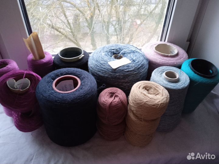 Бобинная пряжа Италия и Россия
