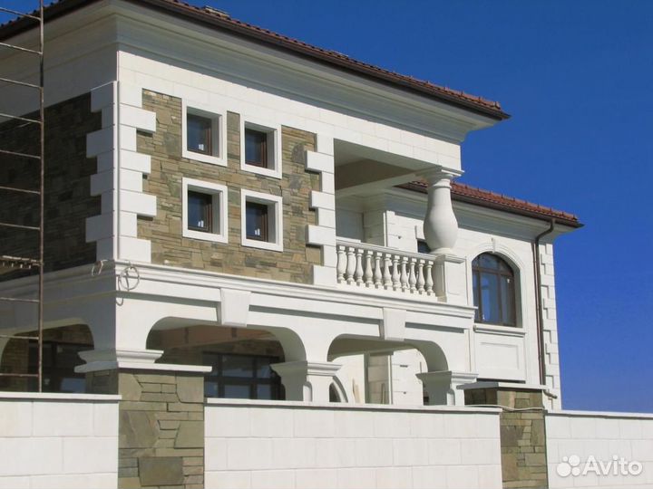 Облицовка дагестанским камнем