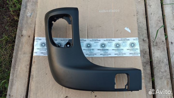 Накладка бампера задняя левая Renault Kangoo 2