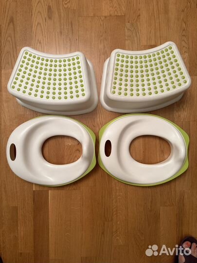 Сидушка на унитаз для детей IKEA + подставка