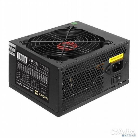 Exegate EX292161RUS Блок питания 1000W ExeGate 1000PPE (ATX, apfc, кпд 80% (80 plus), 12cm fan, 20+4