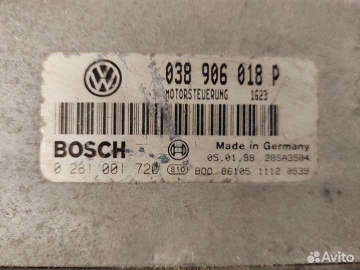 Эбу Volkswagen Passat B5 1.9 Tdi