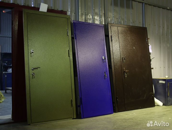 Дверь входная металлическая