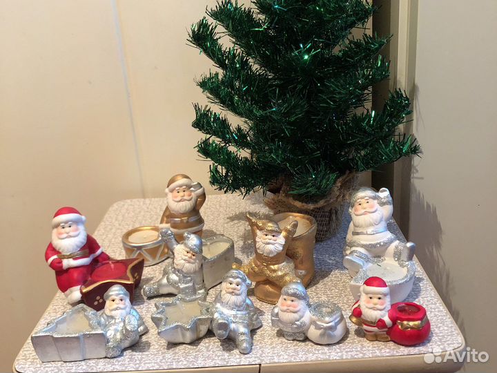 Новогодние подсвечники