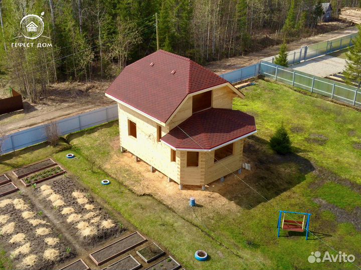 Дом из бруса 74м2