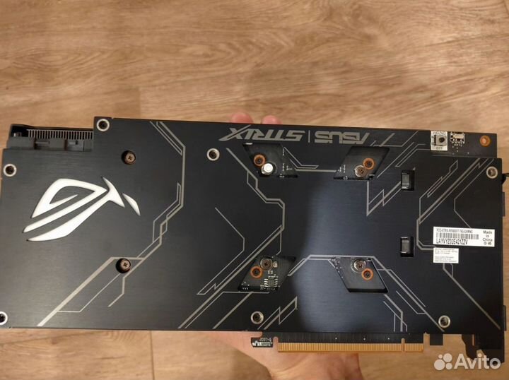 Видеокарта RX 5600 XT asus ROG Strix (нерабочая)