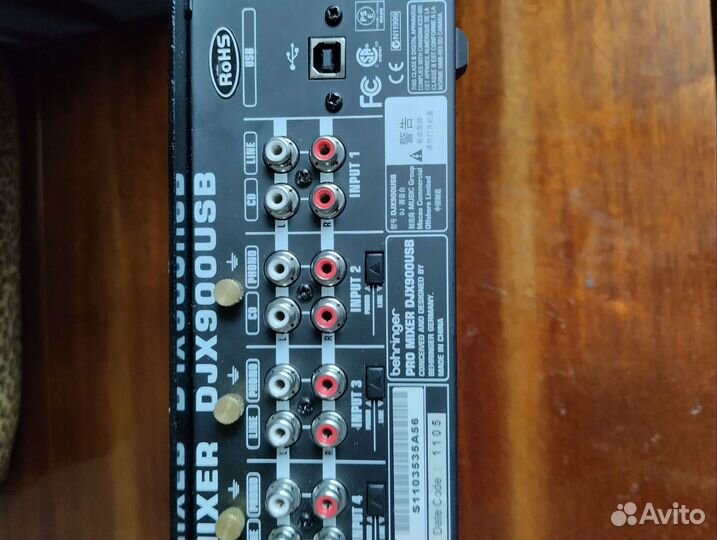 Микшерный пульт behringer DJX900USB
