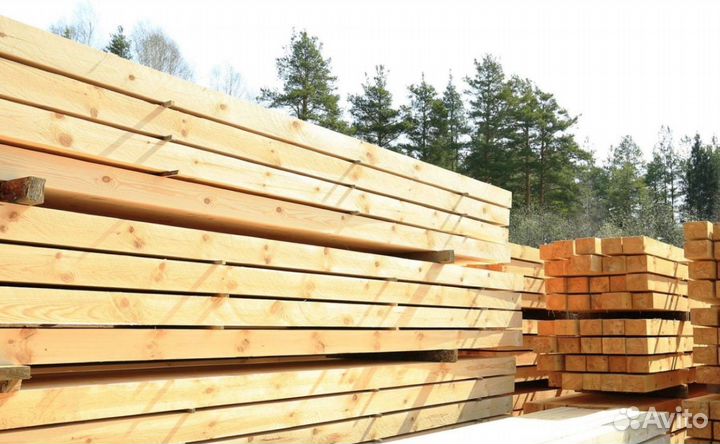 Брус обрезной