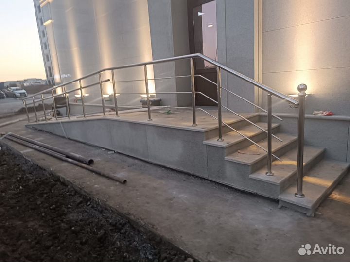 Перила из нержавеющей стали