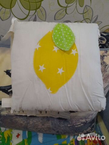 Бортики подушки на кроватку