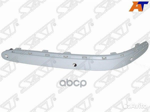 Накладка бампера mercedes W220 02-05 LH под сонары