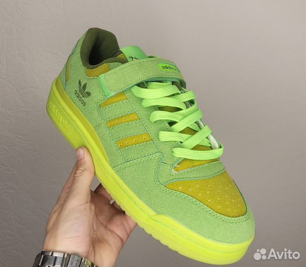 Adidas forum low Grinch