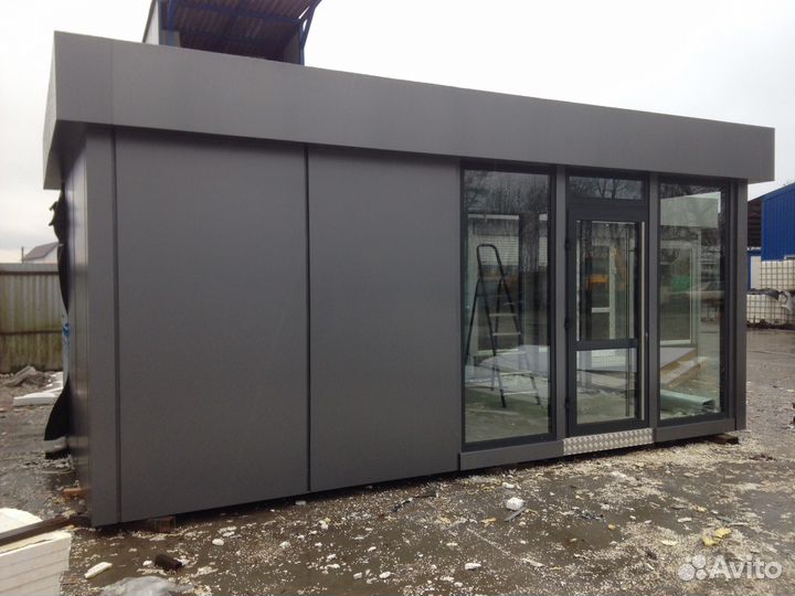 Торговые павильоны из сэндвич панелей