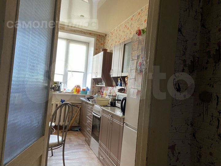 3-к. квартира, 56,9 м², 2/2 эт.