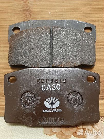 Колодки тормозные передние Daewoo Nexia
