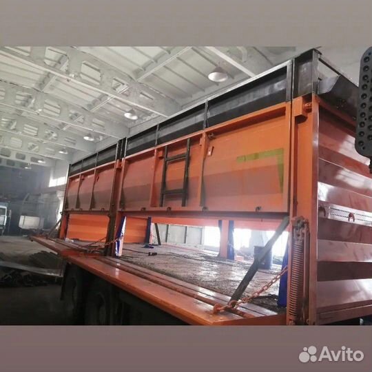 Изготовление кузовов на зерновозы. Нашивки на борт