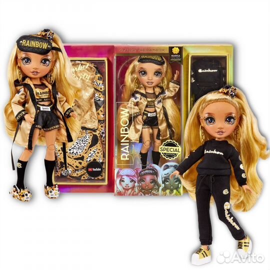 Кукла Rainbow High Marisa Golding Slumber Party