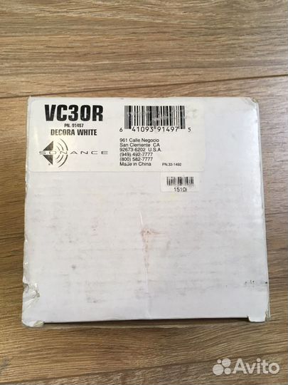 Регулятор громкости Sonance vc30r