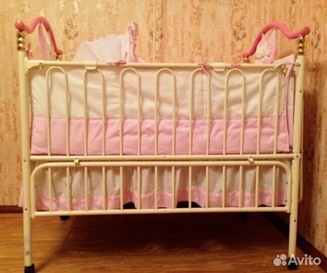 Кроватка(от 0 до 7лет) +люлька