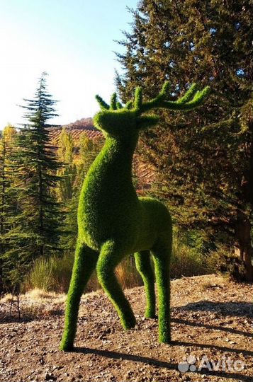 Садовые 3D фигуры из металла