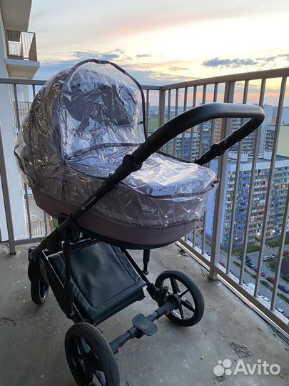 Коляска-люлька Adamex rimini Deluxe 1 в 1