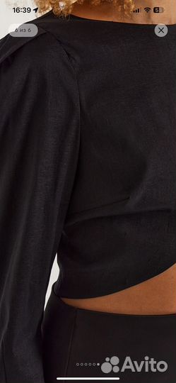 Укороченная блуза