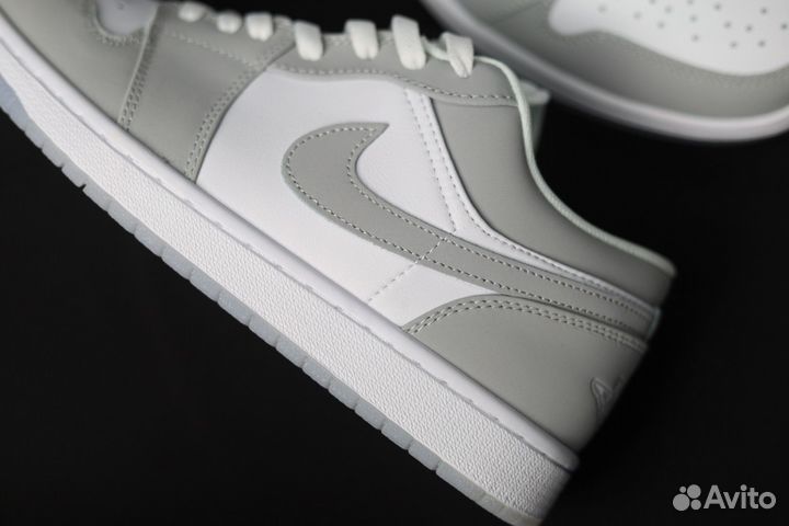 Кроссовки Nike Air Jordan 1 Low Wolf Grey