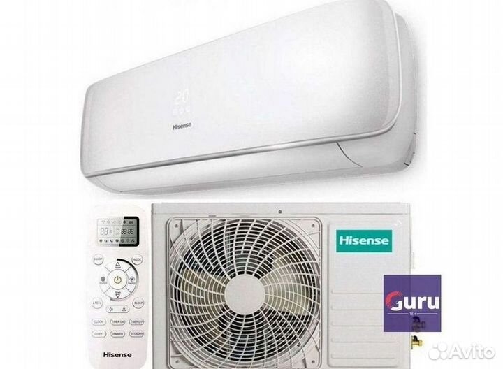 Сплит система с установкой