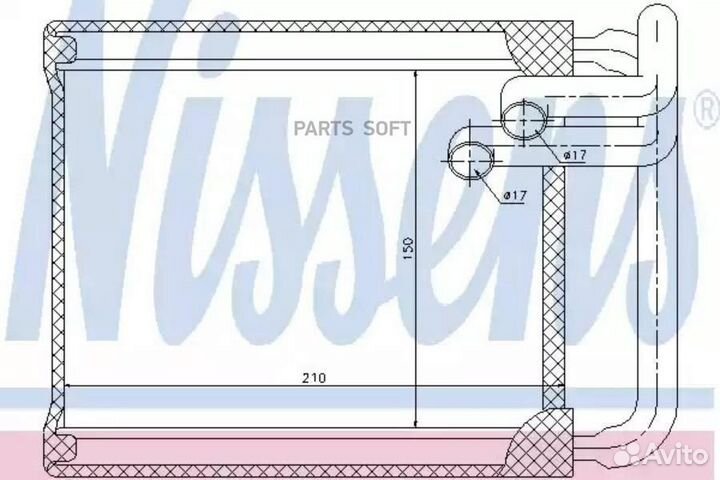 Радиатор отопителя hyundai I30 (2007) 2.0 crdi VGT