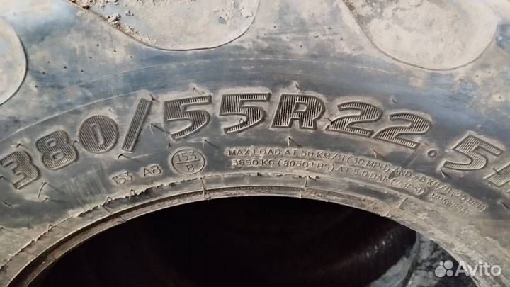 Шины 380 55 р22,5