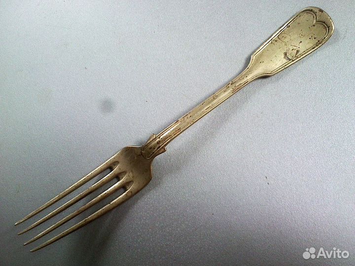 Вилка, начало 20в. Германия клеймо PFO и медведь