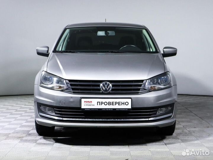 Volkswagen Polo 1.6 AT, 2017, 77 064 км