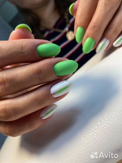 Покрытие гель лаком,наращивание