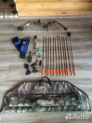 Лук блочный Predator + убойный обвес
