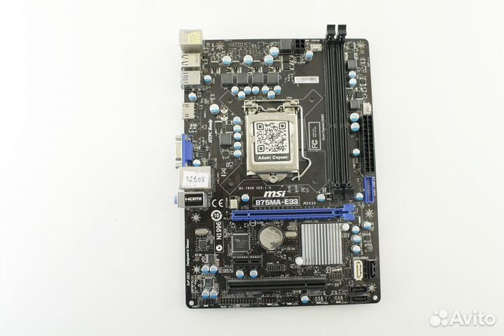 Материнская плата (1155) MSI B75MA-E33