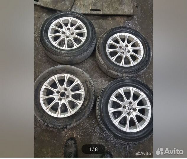 Продам литые диски от lifan solano R15