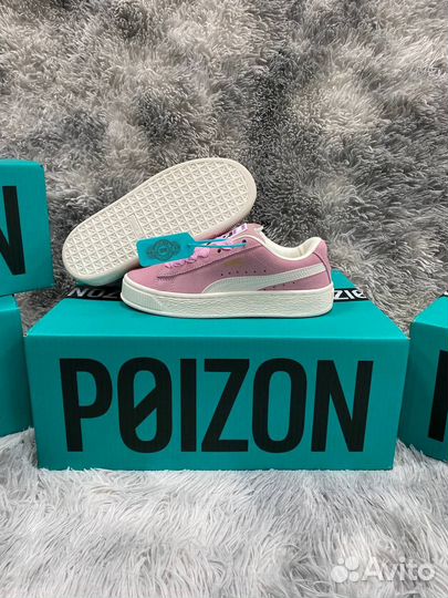 Puma Suede XL Розовые оригинал Poizon