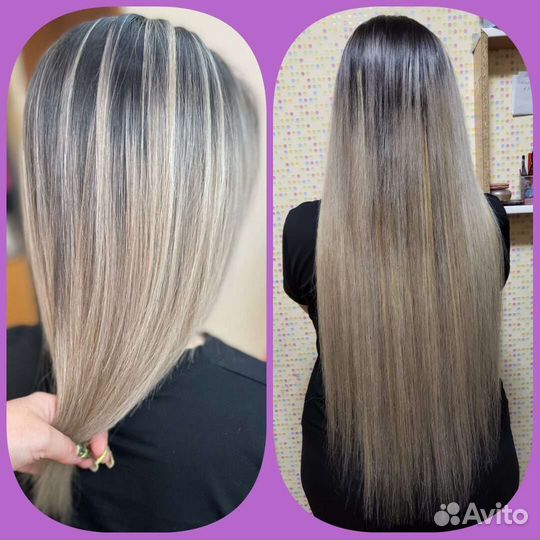 Наращивание волос