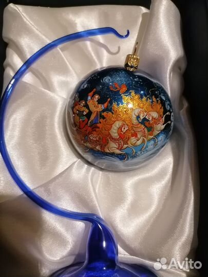 Шары новогодние стеклянные