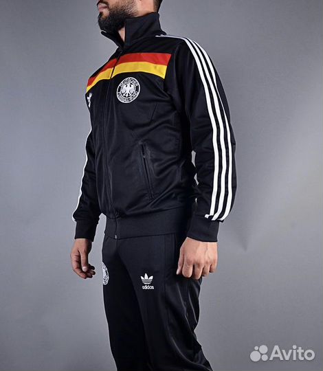 Спортивный костюм Adidas Bundes чёрный