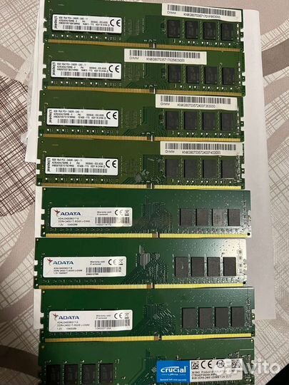 Оперативная память ddr3, ddr4 8gb 16gb