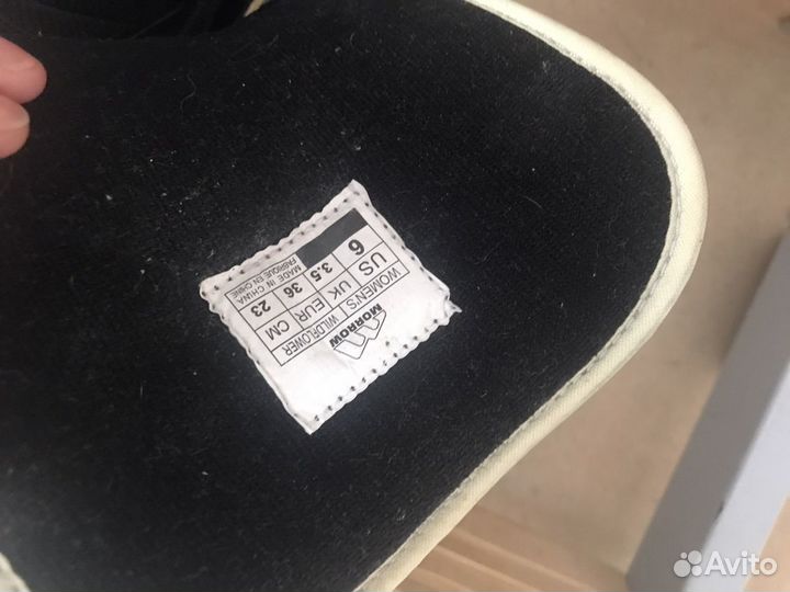 Сноубордические ботинки женские 36 размер