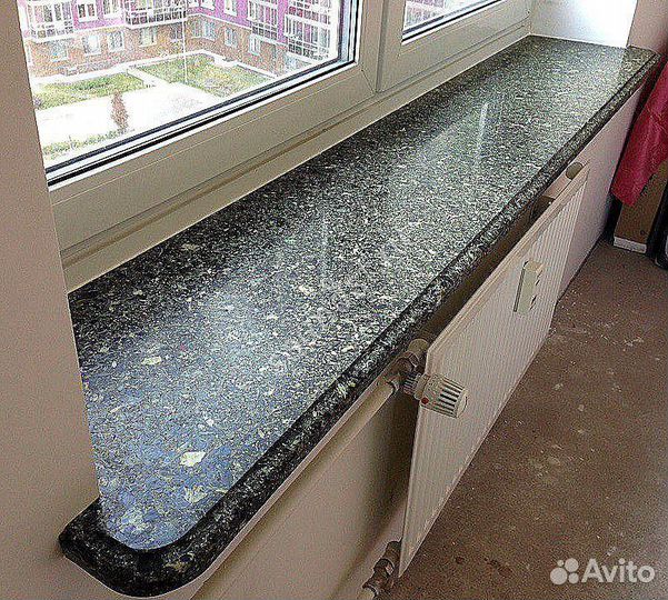 Подоконник из искусственного камня из акрила